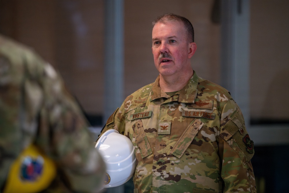 18th Air Force Leadership visits Kadena