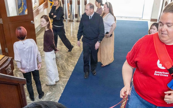 Therapy Dogs visit CNFJ