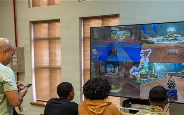 1SIG BDE Signal Month: 1st Signal Brigade Soldiers compete in Video Game Tournament.