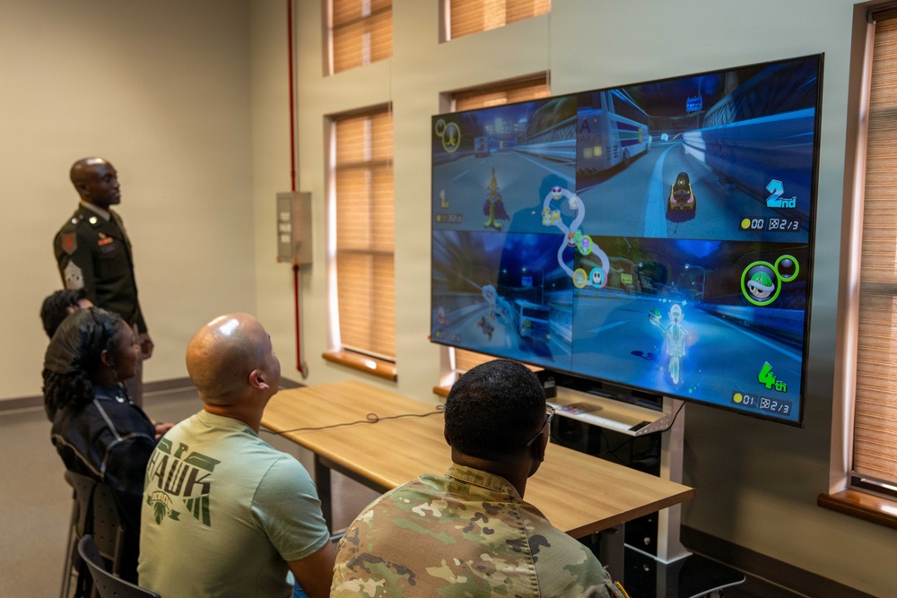 1SIG BDE Signal Month: 1st Signal Brigade Soldiers compete in Video Game Tournament.