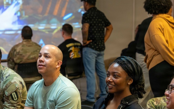 1SIG BDE Signal Month: 1st Signal Brigade Soldiers compete in Video Game Tournament.
