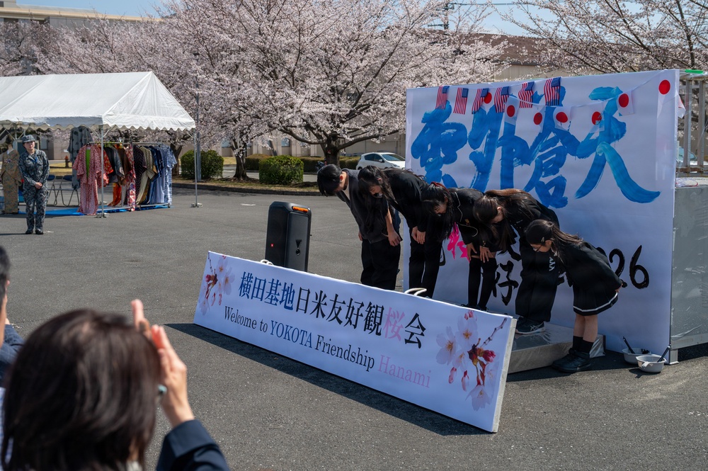 JASDF OSW host annual Friendship Hanami