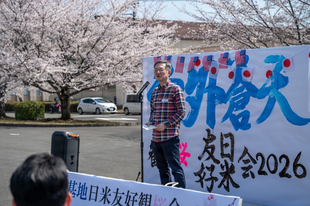 JASDF OSW host annual Friendship Hanami