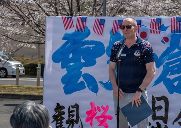 JASDF OSW host annual Friendship Hanami