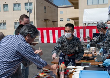 JASDF OSW host annual Friendship Hanami