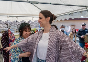 JASDF OSW host annual Friendship Hanami