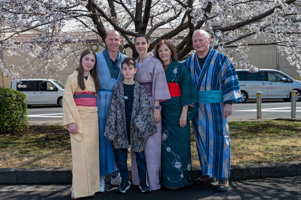 JASDF OSW host annual Friendship Hanami