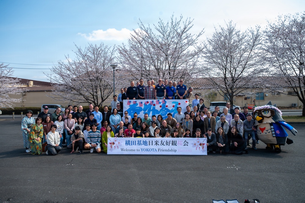 JASDF OSW host annual Friendship Hanami