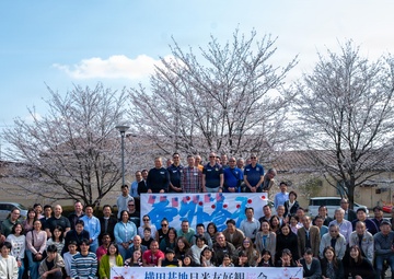 JASDF OSW host annual Friendship Hanami