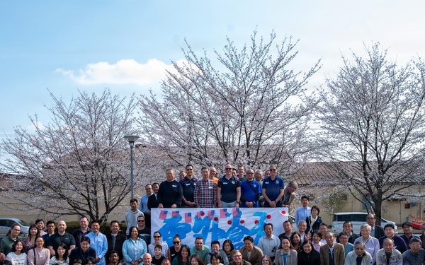 JASDF OSW host annual Friendship Hanami