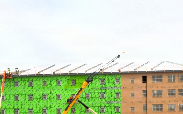 March 2026 construction operations of $55.75 million Collective Training Officers Quarters Project at Fort McCoy