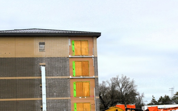 March 2026 construction operations of $55.75 million Collective Training Officers Quarters Project at Fort McCoy