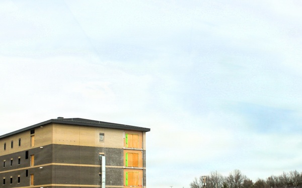 March 2026 construction operations of $55.75 million Collective Training Officers Quarters Project at Fort McCoy