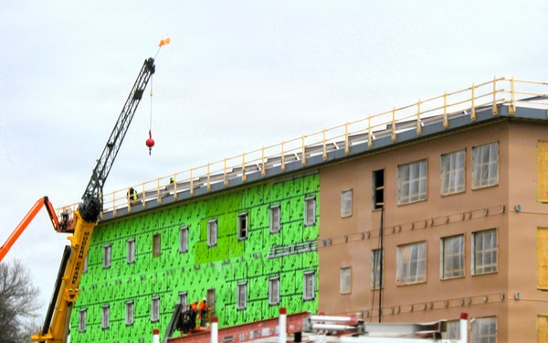 March 2026 construction operations of $55.75 million Collective Training Officers Quarters Project at Fort McCoy