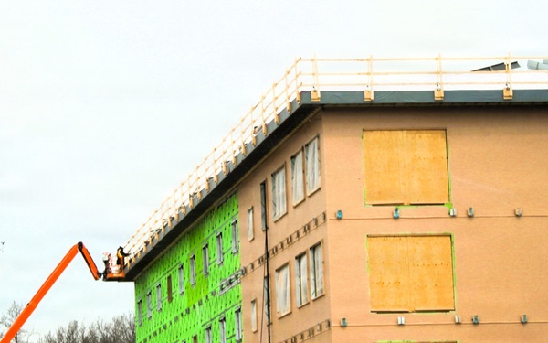 March 2026 construction operations of $55.75 million Collective Training Officers Quarters Project at Fort McCoy