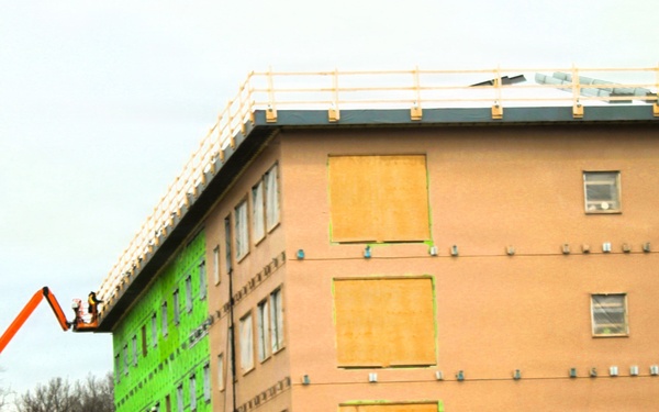 March 2026 construction operations of $55.75 million Collective Training Officers Quarters Project at Fort McCoy