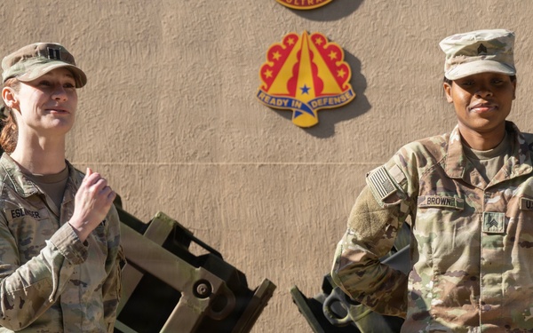 Legal Soldiers from 35th Air Defense Artillery Brigade Promoted During Ceremony