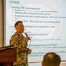 The Korean Service Corps Battalion's leadership, including the command group, staff, and company commanders, conducted a Senior Leader’s Engagement to review the last nine months' accomplishments and set future priorities at Camp Humphreys on Mar. 25.
