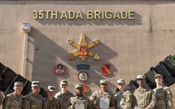 Legal Soldiers from 35th Air Defense Artillery Brigade Promoted During Ceremony