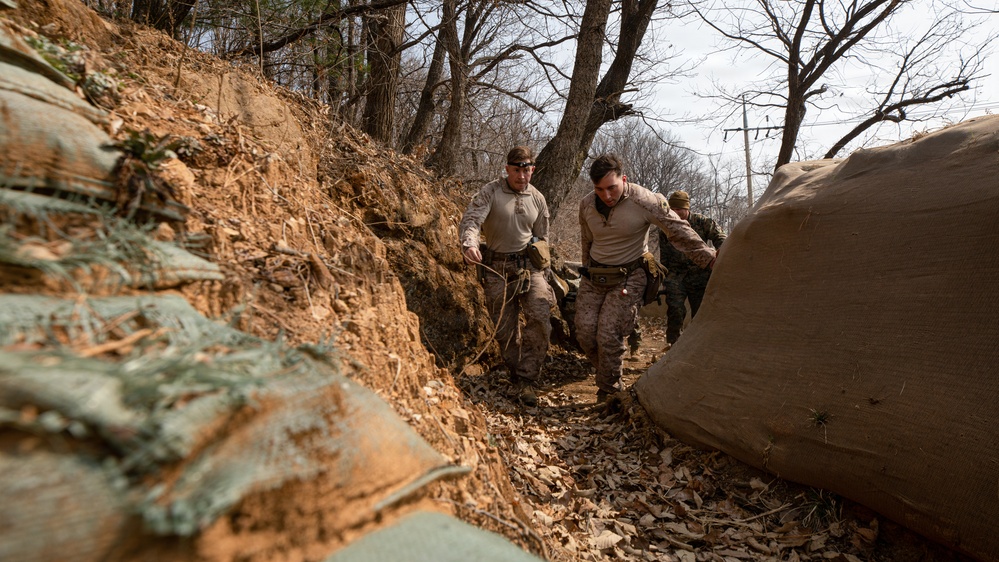 U.S. Marines Conduct CBRNE Training Inside an Underground Facility