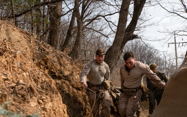 U.S. Marines Conduct CBRNE Training Inside an Underground Facility