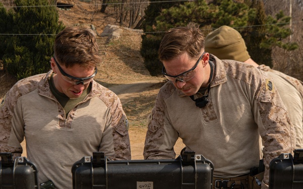 U.S. Marines Conduct CBRNE Training Inside an Underground Facility