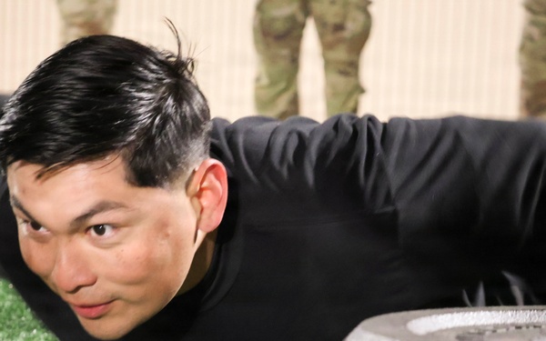 35th Air Defense Artillery Brigade Conducts Army Fitness Test for Best Squad Competition