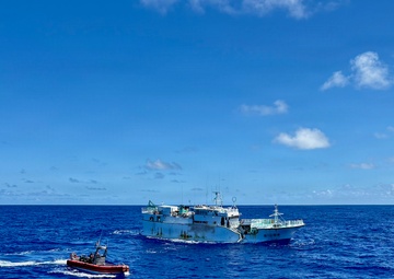 USCGC Oliver Henry conducts fisheries boarding on the high seas