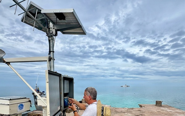 U.S. Coast Guard, NOAA partner to restore tsunami warning capability on remote FSM atoll during 29-day Operation Rematau patrol period