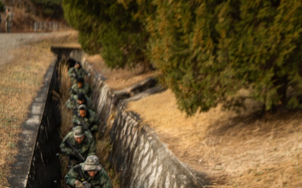 U.S. and ROK Marines Conduct Military Operations on Urban Terrain Training