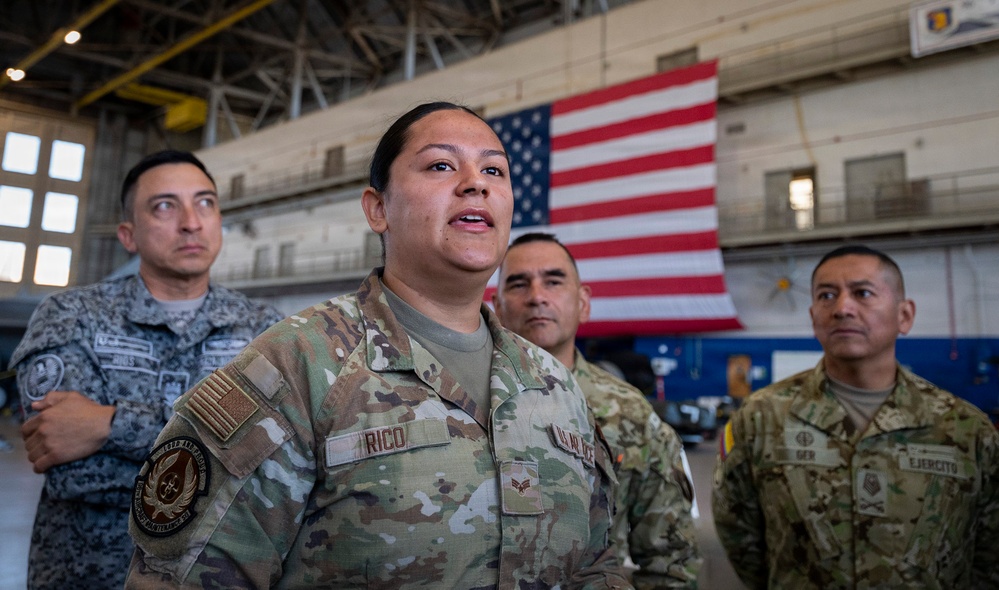 Colombian Sergeant Major course