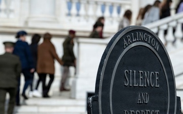 Students From the United States Senate Youth Program Visit Arlington National Cemetery