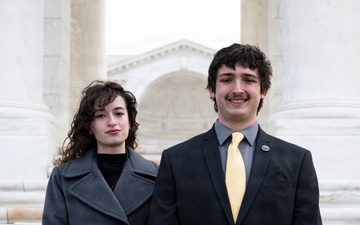 Children of Military Families Visit ANC and Reflect on Meanings of Service