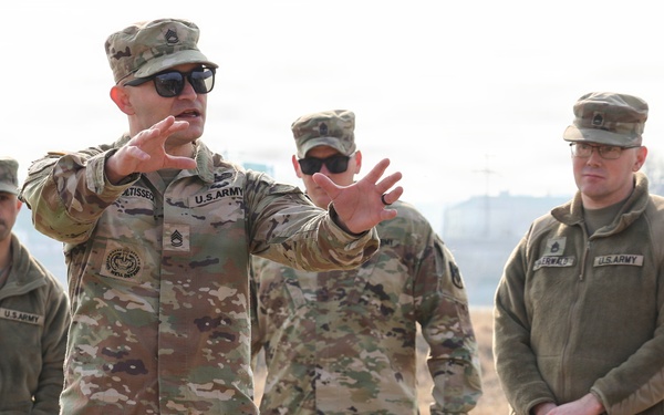 35th Air Defense Artillery Brigade Conducts STX Lane for Best Squad Competition at Osan Air Base