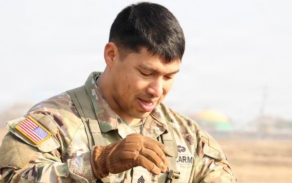 35th Air Defense Artillery Brigade Conducts STX Lane for Best Squad Competition at Osan Air Base