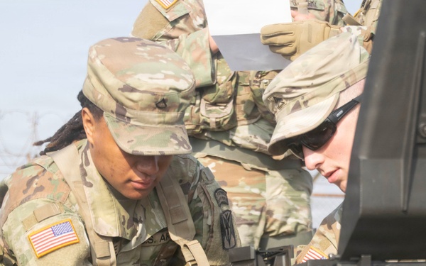 35th Air Defense Artillery Brigade Conducts STX Lane for Best Squad Competition at Osan Air Base