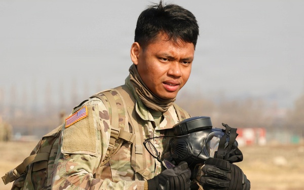 35th Air Defense Artillery Brigade Conducts STX Lane for Best Squad Competition at Osan Air Base