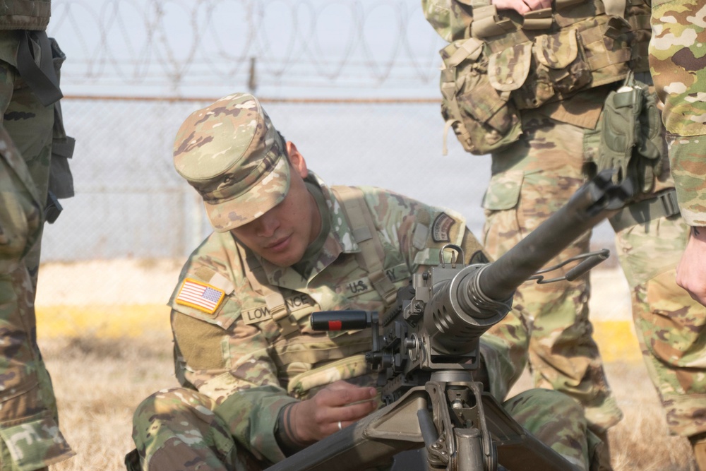 35th Air Defense Artillery Brigade Conducts STX Lane for Best Squad Competition at Osan Air Base