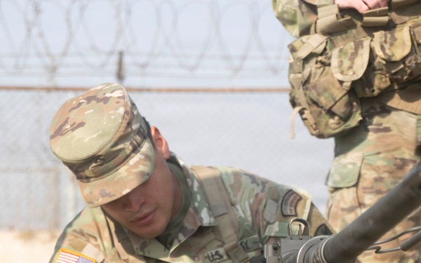 35th Air Defense Artillery Brigade Conducts STX Lane for Best Squad Competition at Osan Air Base