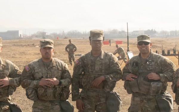 35th Air Defense Artillery Brigade Conducts STX Lane for Best Squad Competition at Osan Air Base