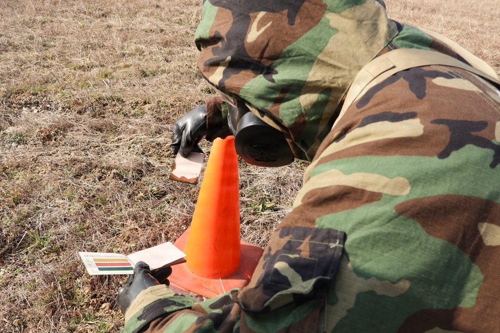 35th Air Defense Artillery Brigade Conducts STX Lane for Best Squad Competition at Osan Air Base
