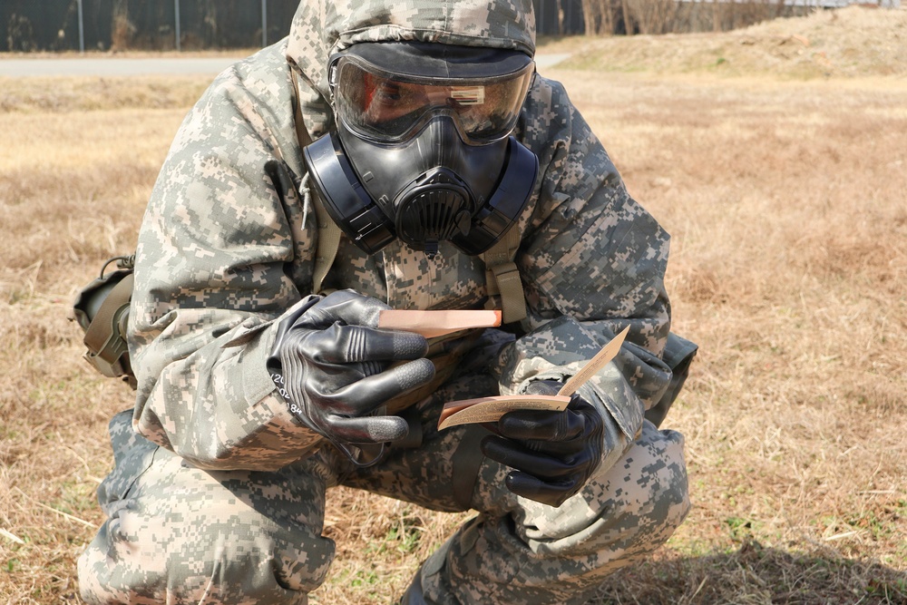 35th Air Defense Artillery Brigade Conducts STX Lane for Best Squad Competition at Osan Air Base