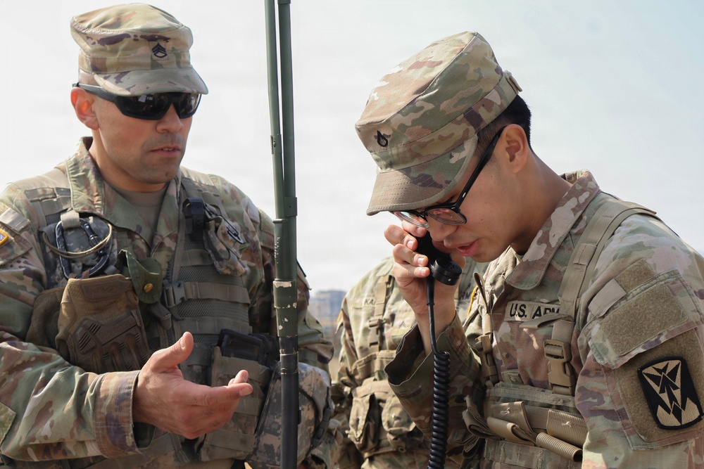 35th Air Defense Artillery Brigade Conducts STX Lane for Best Squad Competition at Osan Air Base