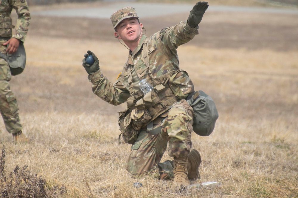 35th Air Defense Artillery Brigade Conducts STX Lane for Best Squad Competition at Osan Air Base