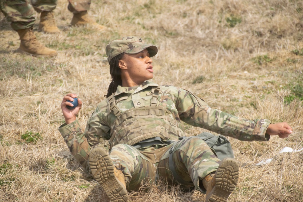 35th Air Defense Artillery Brigade Conducts STX Lane for Best Squad Competition at Osan Air Base