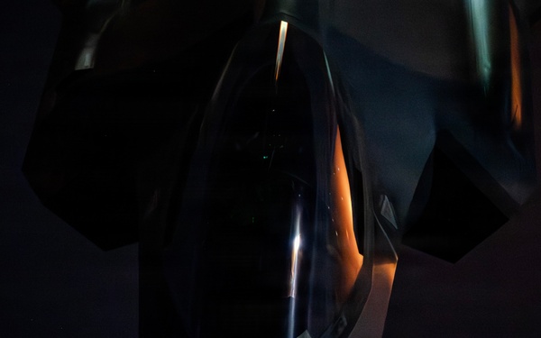 KC-135 Stratotanker refuels Fighter Aircraft during Operation Epic Fury