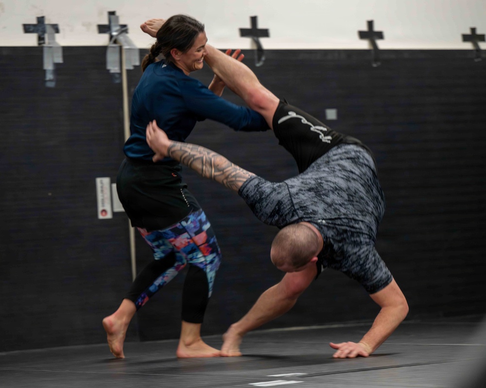 McConnell Airmen take training to the mat