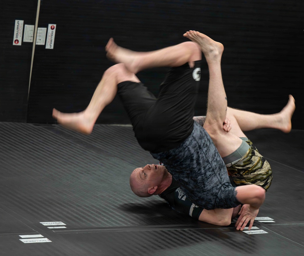 McConnell Airmen take training to the mat