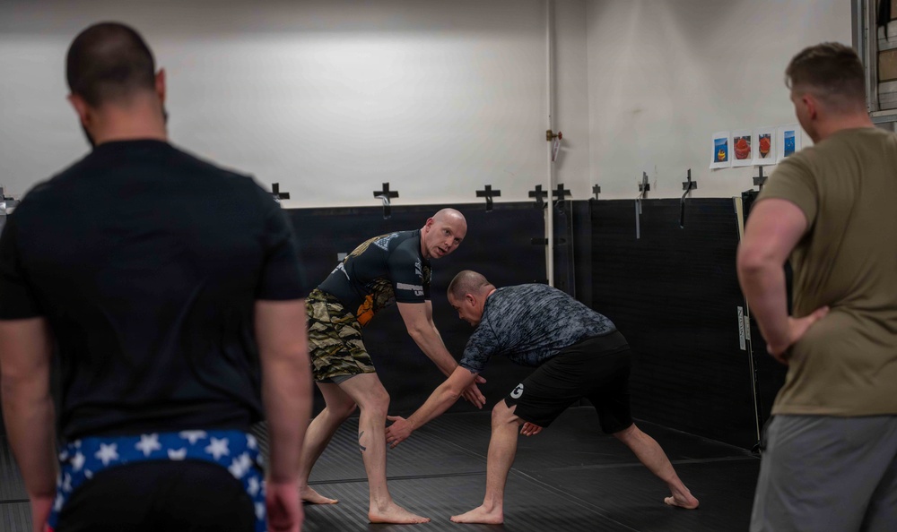 McConnell Airmen take training to the mat