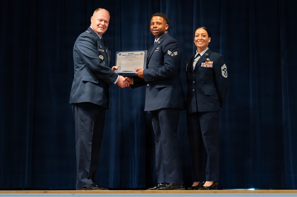 90th Base Honor Guard Graduation